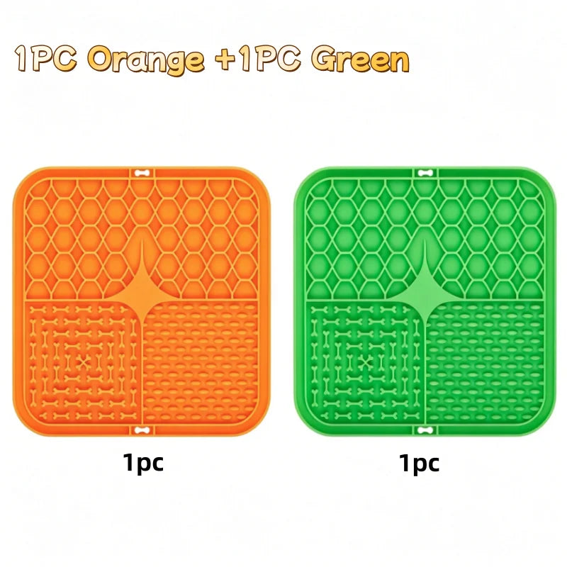 Silicone Slow Feeder Lick Mat for Dogs